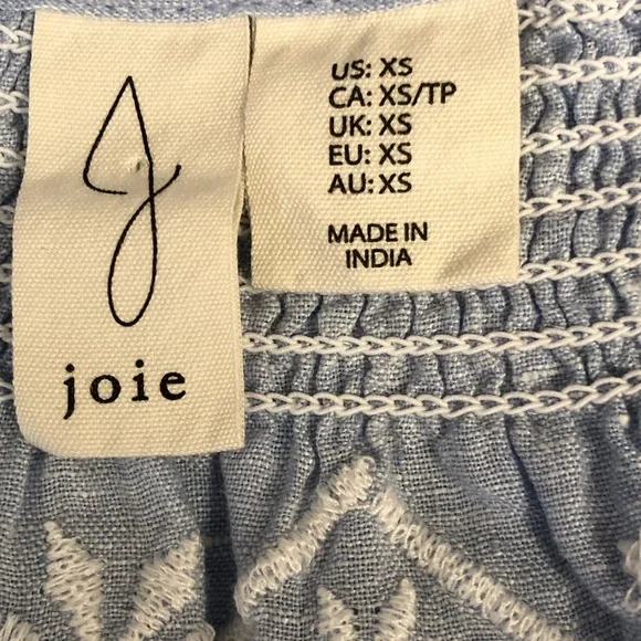 Joie long sleeve tassel tie neck xs - Picture 8 of 9